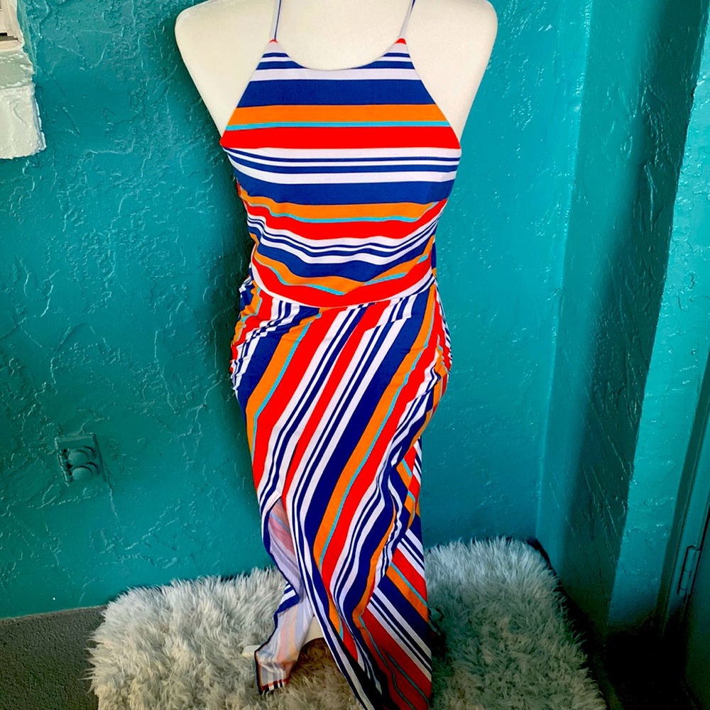 A.Byer, Size Medium, Criss Cross back, Summer Dress
